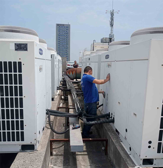 那坡中央空调制热和不制冷系统维修方法